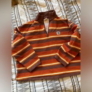 Lucy and Yak Retro Cropped Quarter Zip